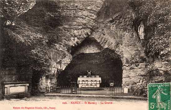 Grotte de Saint-Mansuy