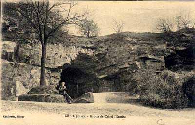 Grotte de Cricri l'Ermite à Creil