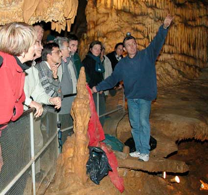 Journée du 6-10-02 dans la grotte de Villars