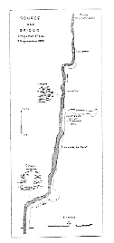 Plan de la grotte des Brieux (in Les Abîmes)