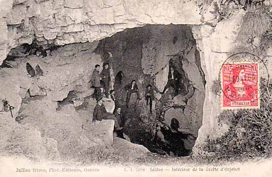 Grotte d 'Orjobet (Salève)